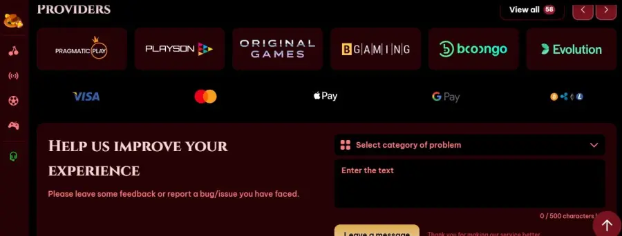 Online casino spinogambino bonus